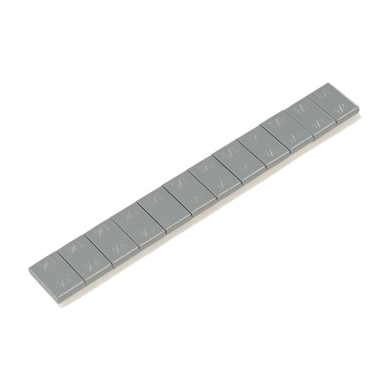 أوزان عجلات لاصقة فولاذية مطلية باللون الرمادي من طراز 395-C Premium Standard Imperial 1/4oz*12