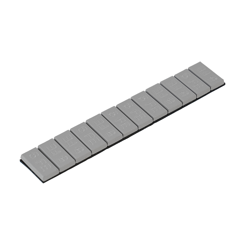أوزان عجلات لاصقة من الفولاذ المطلي باللون الرمادي 382-C Premium Trapezium 5g*12